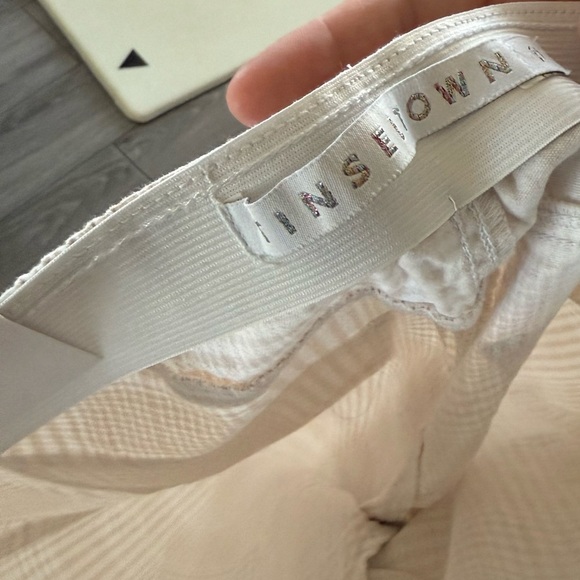 Tinseltown|Women's boho Flare checkered Jeans in neutral tan color•••NWT,size 11 - Picture 12 of 16